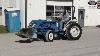 1993 Ford 1720 Open Station Tractor W Loader Good Condition