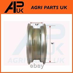 2 Ford New Holland 4000 4100 4110 4130 4140 4200 Tractor Front Wheel Rim 5.5x 16