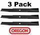 3 Pack Oregon 91-207 Mower Blade Ford/new Holland 160191 84521624