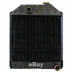 4 ROW Radiator For Ford Tractors 2000 2600 3000 3100 3500 3600 4000 4100