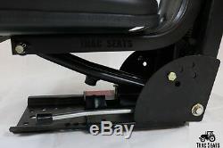 Black Fits Ford / New Holland 3000 3600 3610 3900 Waffle Tractor Suspension Seat