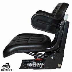 Black Ford / New Holland 2n 8n 9n Naa 640 Waffle Tractor Suspension Seat