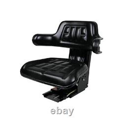 Black Waffle Suspension Seat Fits Ford New Holland 3300 3910 3930 6000 7610