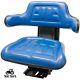 Blue Ford / New Holland 2000 2600 2610 2910 Waffle Tractor Suspension Seat