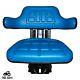 Blue Ford / New Holland 3320 3330 3400 4330 4340 Waffle Tractor Suspension Seat