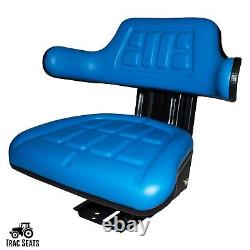 Blue Trac Seats Tractor Suspension Seat Fits Ford / New Holland 7100 7200 7700