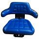 Blue Universal Tractor Suspension Seat Fits Ford/fits New Holland 4110 4600 5000