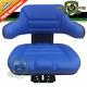 Blue Universal Tractor Suspension Seat Fits Ford/fits New Holland 4110 4600 5000