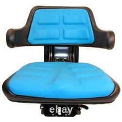 Blue Wrap Around Seat Back with Arms Fits Ford Fits New Holland KV Universal Produ