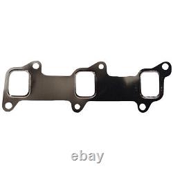 D3NN9430A Vertical Exhaust Manifold with Elbow & Gaskets Fits Ford/New Holland