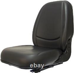 Deluxe Skid Steer Seat Slides Black Bobcat Case Ford Gehl John Deere New Holland