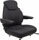 Fits Ford/new Holland Tractor Seat Assembly Fits Various Models Black Cloth