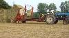 Ford 5000 And New Holland 1030 Bale Wagon Unloading