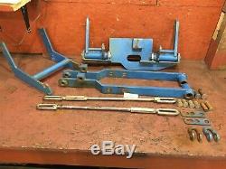 Ford New Holland 914 60 Belly Mower Mounting Brackets Removed From A 1520