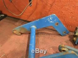 Ford New Holland 914 60 Belly Mower Mounting Brackets Removed From A 1520