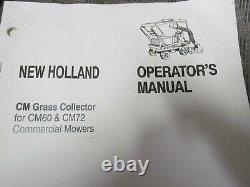 Ford New Holland CM222 CM224 CM272 CM274 Bagger Grass Collector