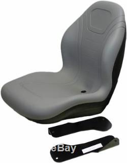 Ford New Holland Gray Seat With Hinge Bracket Fits 45 TC23DA TC25 2030 T1010