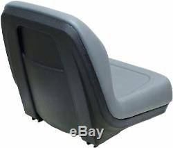 Ford New Holland Gray Skid Steer Seat Fits LX465 LX485 LX565 LX665 LX865 etc