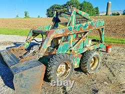 Ford New Holland L775 Skid Steer for parts or repair Wisconsin 65HP 4 Cyl V465D