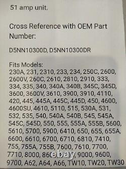 Ford New Holland Remanufactured Alternator Part # D5NN10300D/D5NN10300DR