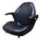 Ford New Holland Tc Boomer Workmaster Tractor Seat 87385235 With Armrests Black
