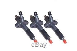 Ford Tractor Fuel Injector Set of 3 Diesel Fuel Injectors Ford New Holland