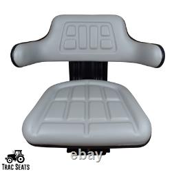 Grey Suspension Seat Fits Ford /new Holland 600 601 800 801 860 Tractor