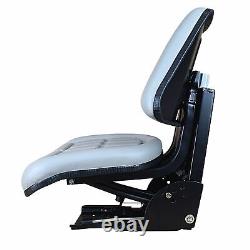 Grey Tractor Suspension Seat Fits Ford /New Holland 3000 3600 3610 3900