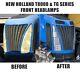 Hi Lo Led Front Head Light Kit For Ford New Holland Tractor Tg215 Tg210