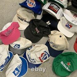 Lot Of 55+ VTG Ford Tractor Farmer New Holland Sports Car K Product Trucker Hats