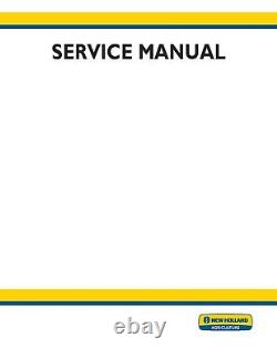 New Holland 555E 575E 655E 675E Tractor Service Repair Manual