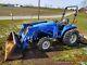 New Holland Tc29d Tractor 7308 Loader Diesel 29hp 4wd Hst Drive 872hrs Serviced