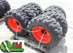 Original Bobcat 10-16.5 Skid Steer Tires/wheels/rims 10X16.5