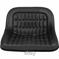 Replacement Seat Black Vinyl Fits Ford/Fits New Holland Many Models