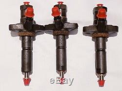 SET OF 3 Case-New Holland (CNH) Tractor Injectors / Ford D4NN9F593A 5221903