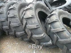 TWO 14.9x24, 14.9-24 Ford-New Holland 8210 Farm Tractor Tires 8 Ply