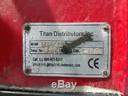 Titan 60 Inch Skid Steer Quick Attach Hydraulic Flail Mower 5 Ft SEFGC155
