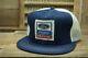 Vintage Ford New Holland Denim Snapback Trucker Hat K Products Made In Usa