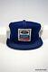 Vintage Ford New Holland Patch K-products Blue White Mesh Trucker Hat