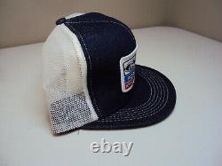 Vintage Ford-New Holland Trucker Snapback Patch/Mesh/ Denim Cap K-Products