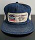 Vtg Chattanooga Ford New Holland Tractor K-products Denim Mesh Trucker Patch Hat
