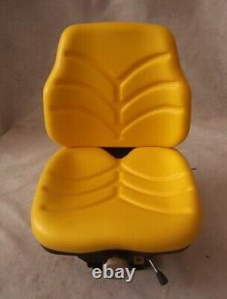 YELLOW TRACTOR SUSPENSION SEAT FOR John Deere 5000 Series #VDA195