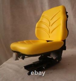 YELLOW TRACTOR SUSPENSION SEAT FOR John Deere 5000 Series #VDA195